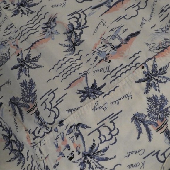 Tommy Bahama Hawaiian Print Shirt - Picture 4 of 5